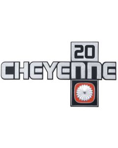 1981 Chevy Truck Fender Emblem, Cheyenne 20