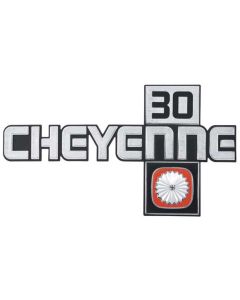 1981-1987 Chevy Truck Fender Emblem, Cheyenne 30