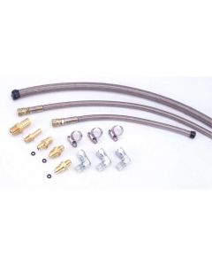 1967-1987 Chevy C10 Power Steering Hose Kit For Power Rack and Pinion, Flaming River