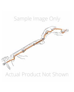 1990-94 Chevy GMC Truck 4WD 1500 2500 Small Block Ext. Cab Shortbed V8 F1, 3/8" Main Fuel Lines (w/hose), 2pc, Stainless