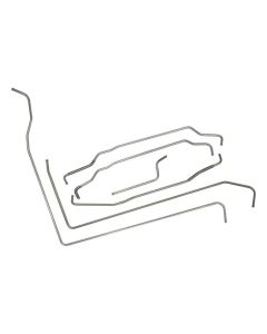 1972 Chevy GMC Blazer Jimmy 4WD 5/16" Tank to Stand Pipe Vapor Lines 6pc, Stainless