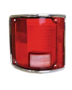 1973-1987 Chevy-GMC Truck Taillight Lens With Trim, Left