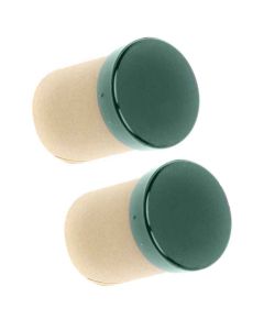 1955(2nd)-1959 Chevy-GMC Truck Dash Turn Signal Indicator Light Lenses And Housings, Green