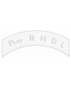 1962-1966 Chevy-GMC Truck Shift Indicator Lens, Column Shift, Powerglide
