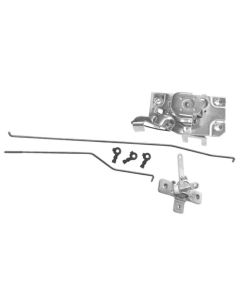 Door Latch W/Relay And Rods, LH 67-71
