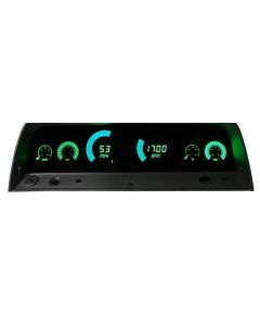 1964-1966 Chevy Truck LED Digital Replacement Gauge Panel,  with Speed, oil press & temp sending units included  
