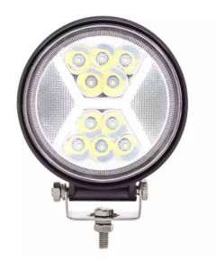 Chevy-GMC Truck 4.5 inch 24 High Power LED Work Light With X Light Guide, White