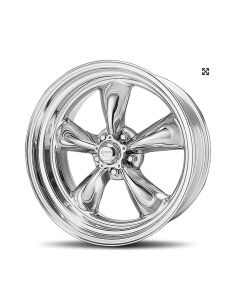 Chevy-GMC Truck American Racing Torq Thrust II Wheel, Polished, 5x5 Bolt Pattern, 20"