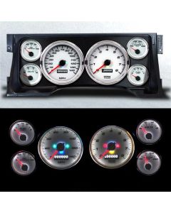 1995-1998 Chevy-GMC Truck NVU Performance Gauges-White

