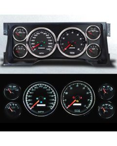1995-1998 Chevy-GMC Truck NVU  Performance Gauges-Black