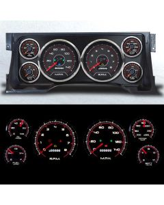 1995-1998 Chevy-GMC Truck NVU Gauges CFR-Red