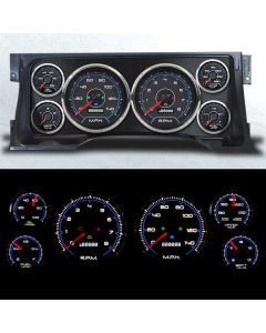 1995-1998 Chevy-GMC Truck NVU  Gauges CFR Blue

