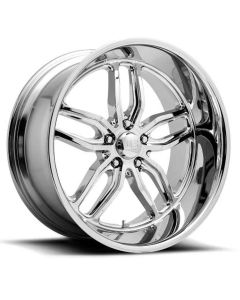 Chevy-GMC Truck US Mags U127 C-Ten Wheel, 5x5 Bolt Pattern, 1mm Offset,  Chrome, 18"