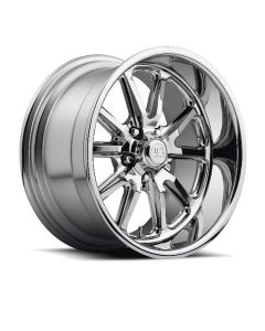 Chevy-GMC Truck US Mags U110 Rambler Wheel, 5x5 Bolt Pattern, Chrome, 22"