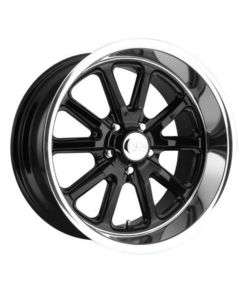 Chevy-GMC Truck US Mags U121 Rambler Wheel, 5x5 Bolt Pattern, Gloss Black, 22"