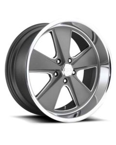 Chevy-GMC Truck US Mags U120 Roadster Wheel, 5x5 Bolt Pattern, Matte Gun Metal, 20"