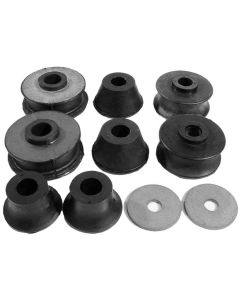 1967-1972 Chevy-GMC Truck Body Mount Cushion Kit, 2WD, Metro Moulded Parts