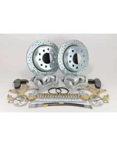 1988-1998 Chevy-GMC Truck Legend HP Series Rear Disc Brake Conversion Kit, 10-Bolt Rear-8.5" Ring Gear, 2WD-OE 10" Drum 5 Lug-12"Rotors
