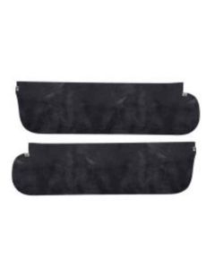 1967-1972 Chevy-GMC Truck TMI Sunvisors, Unisuede, Black