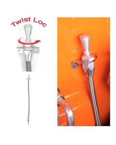 Chevy-GMC Truck  Transmission Dipstick, Universal, Braided Stainless Steel, Natural