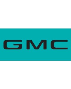 1985-1991 GMC Tailgate Name Decal  1.6" Tall


