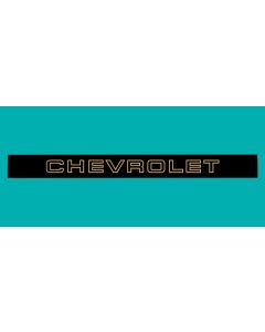 Chevy Tailgate Decal SSide Gold/Black 88-00