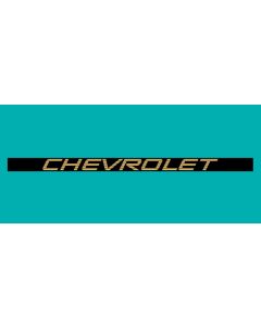 1994-1995 Chevrolet S-10 Tailgate  Decal 3"  Tall, Gold/Black





