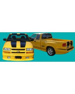 2002-2003 Chevy S10 Xtreme Truck Stripe And Decal Kit












