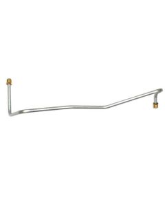 1971-1972 Chevy-GMC Truck Pump to Carb Line 2WD, 350CID 4bbl Long Pump With AC 3/8"-OE Steel

