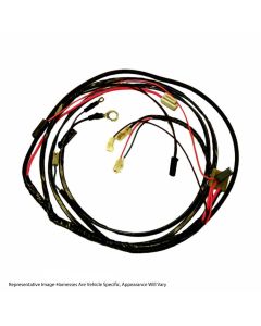 1964 Chevy Truck Engine Wiring Harness, HEI, V8 With Warning Lights