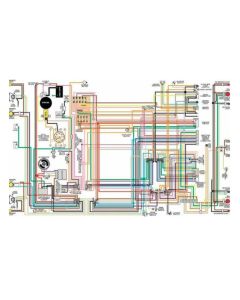 Chevy Wiring Diagram Laminated 75