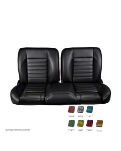 1947-1959 Chevy-GMC Truck TMI Split Back Sport Bench Seat With Houndstooth Insert, Narrow 55"
