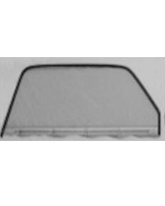 1947-1950 Chevy-GMC Truck Door Glass Assembly With Black Frame-Grey Tinted Glass, Left
