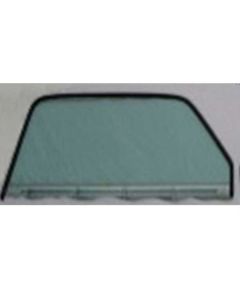1947-1950 Chevy-GMC Truck Door Glass Assembly With Black Frame-Green Tinted Glass, Right