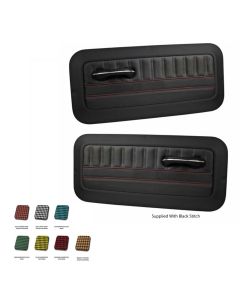 1964-1966 Chevy-GMC Truck TMI Sport Door Panels With Houndstooth Insert, Molded