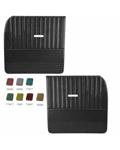1955(2nd)-1959 Chevy-GMC Truck TMI Sport Door Panels With Houndstooth Insert, Molded