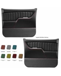 1973-1980 Chevy-GMC Truck TMI Sport Door Panels With Houndstooth Insert, Molded