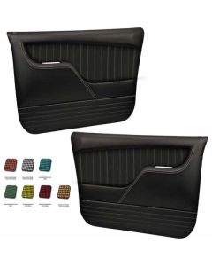 1967-1972 Chevy-GMC Truck TMI Sport Door Panels With Houndstooth Insert, Molded
