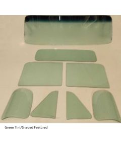 1954 Chevy-GMC Truck Glass Kit, Small Back Glass-Clear