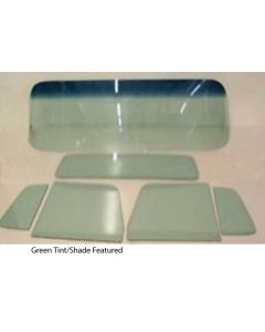 1955-1959 Chevy-GMC Truck Glass Kit, Small Back Glass-Clear