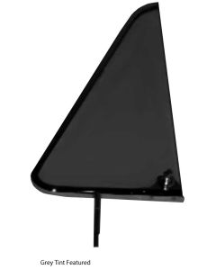 1964-1966 Chevy-GMC Truck Vent Window With Black Frame, Green Tint-Right