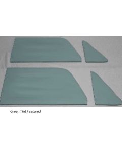 1964-1966 Chevy-GMC Truck Side Window Kit, Green Tint
