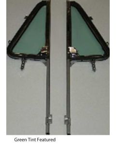 1964-1966 Chevy-GMC Truck Vent Window And Post Assemblies, Green Tint