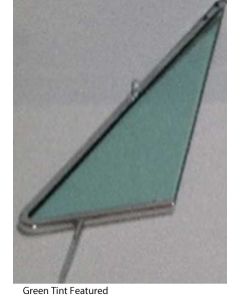 1967 Chevy-GMC Truck Vent Window With Frame, Green Tint-Left