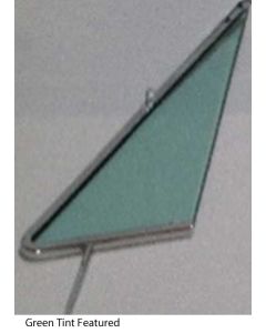 1967 Chevy-GMC Truck Vent Window With Frame, Green Tint-Right