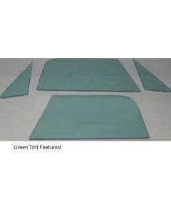 1967 Chevy-GMC Truck Side Window Kit, Green Tint