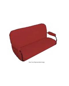 1969-1972 Blazer-Jimmy Utility Front Bucket And Rear Bench Seat Cover Set, Madrid Vinyl With White Piping
