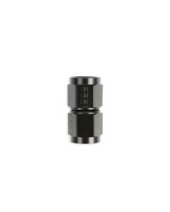 Earls Black 6AN Straight Female Swivel Union
