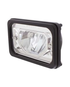 1981-1991 Chevy-GMC Truck Heated LED Headlight,  Dual Headlight Models, 4"x6", Chrome, Low Beam