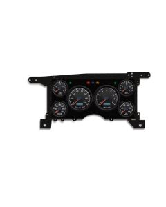 1986-1993 Chevrolet-GMC S10-S15 Truck / Blazer - New Vintage USA 6 Gauge Aviator Series Package - 140 MPH Programmable Speedometer with Tachometer, Oil Pressure, Water Temp, Fuel and Volt Meter - Black